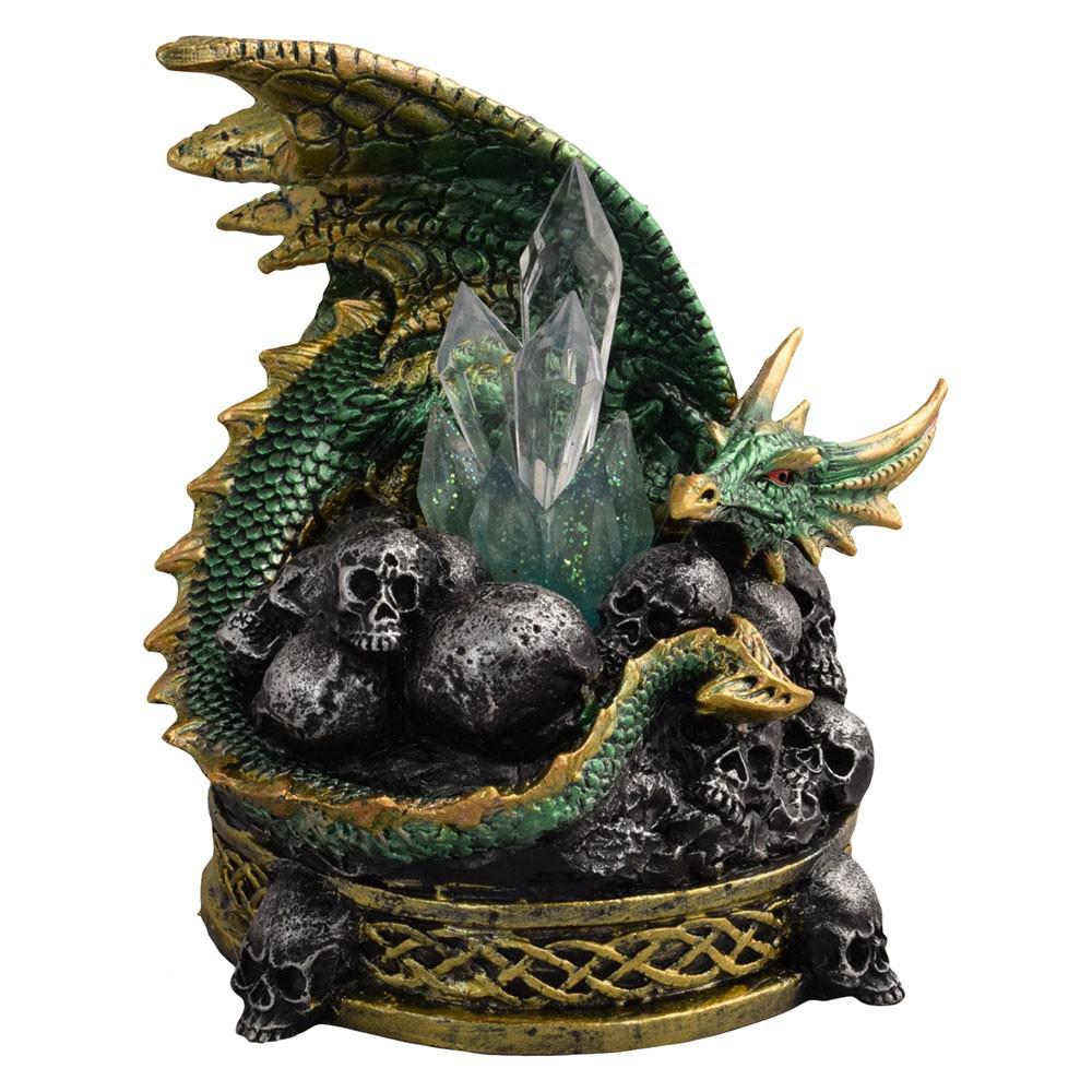 Nemesis Now - Crystal Crypt Green Figurine - Vert